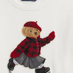 FELPA IN COTONE CON STAMPA POLO BEAR 313981087 001 POLO RALPH LAUREN KIDS 