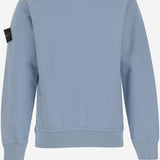 FELPA IN COTONE STRETCH CON LOGO 6100001 S0A20V004A STONE ISLAND KIDS 