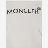 FELPA IN COTONE CON LOGO 8G0001189AKM 034 MONCLER ENFANTS 