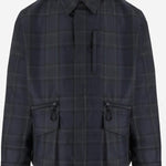 CAMICIA IN MISTO COTONE CON MOTIVO CHECK HQJ011 1 HOMME 