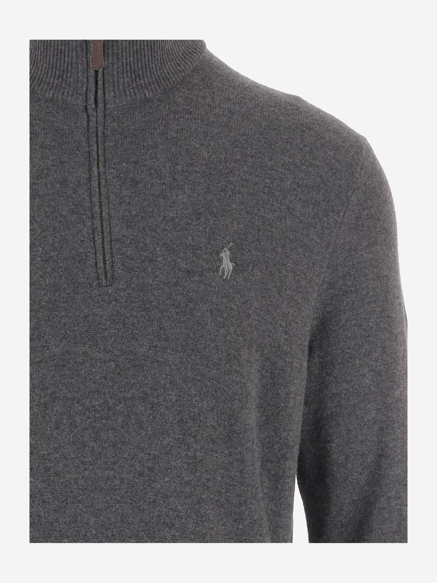 MAGLIA IN LANA CON LOGO 710876756 017 POLO RALPH LAUREN 