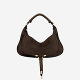 BORSA A SPALLA MARCIE PICCOLA IN PELLE SCAMOSCIATA CH26SS882P37 24X CHLOE 