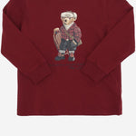 FELPA IN COTONE CON STAMPA POLO BEAR 320981265 001 POLO RALPH LAUREN KIDS 