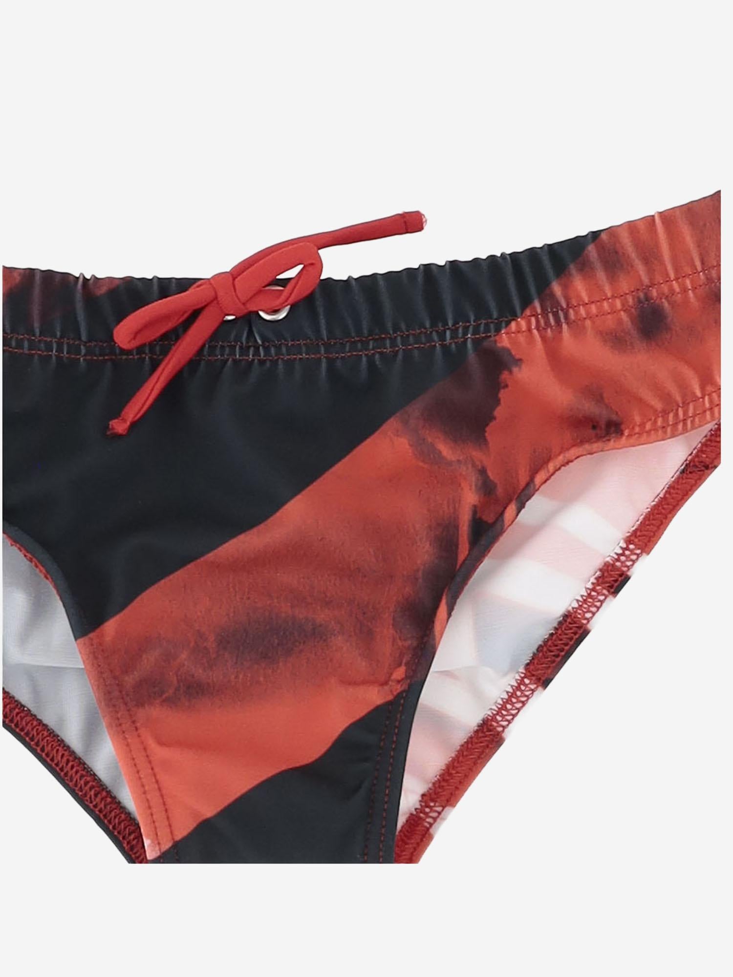 SLIP DA BAGNO MILONDY IN NYLON STRETCH J02698 KYA1KK900 DIESEL KIDS 