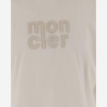 T-SHIRT IN COTONE CON LOGO TEDDY<BR/> 8C00028 89AUO036 MONCLER 