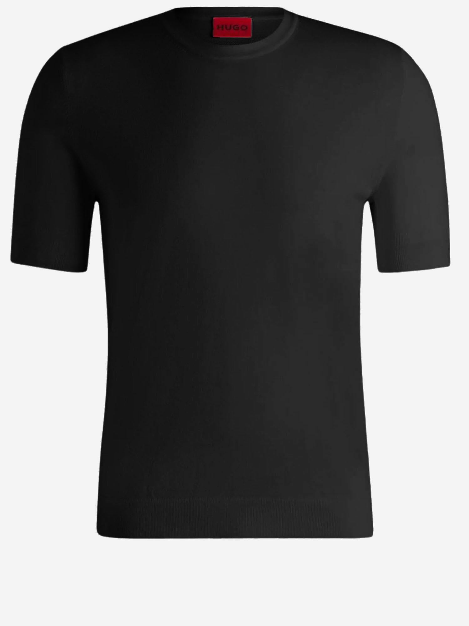 MAGLIA IN MISTO VISCOSA 50536693 001 HUGO BOSS 