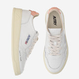 SNEAKERS MEDALIST LOW AULWDL03 LEADREAMWHTPEACHP AUTRY 