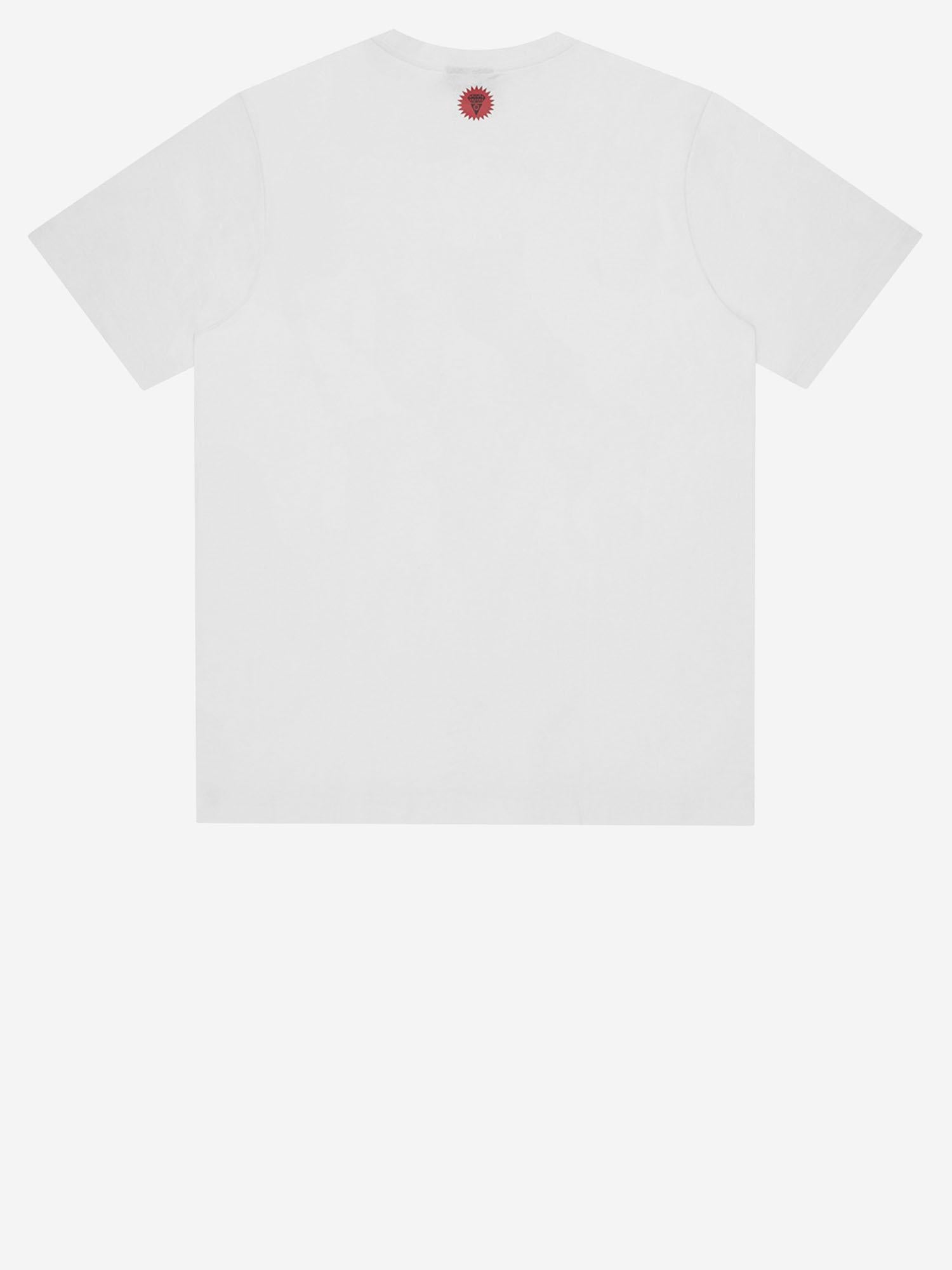 T-SHIRT IN COTONE CON LOGO IC25380 WHITE ICECREAM 