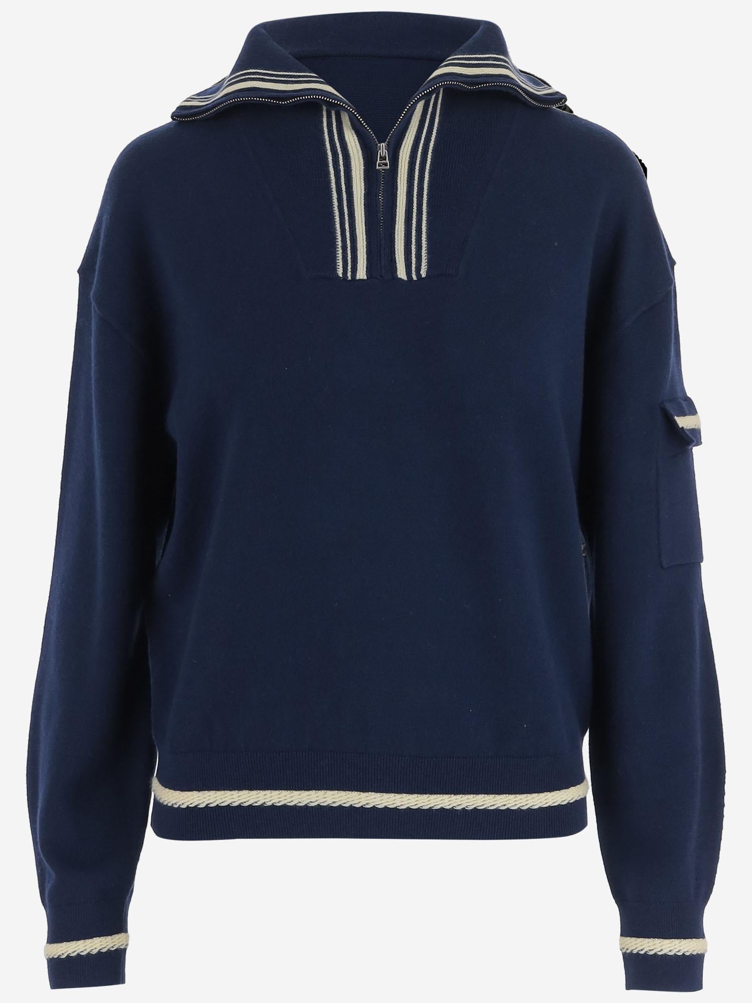 MAGLIA JIB IN COTONE E CASHMERE W41430RM NAV GUEST IN RESIDENCE 