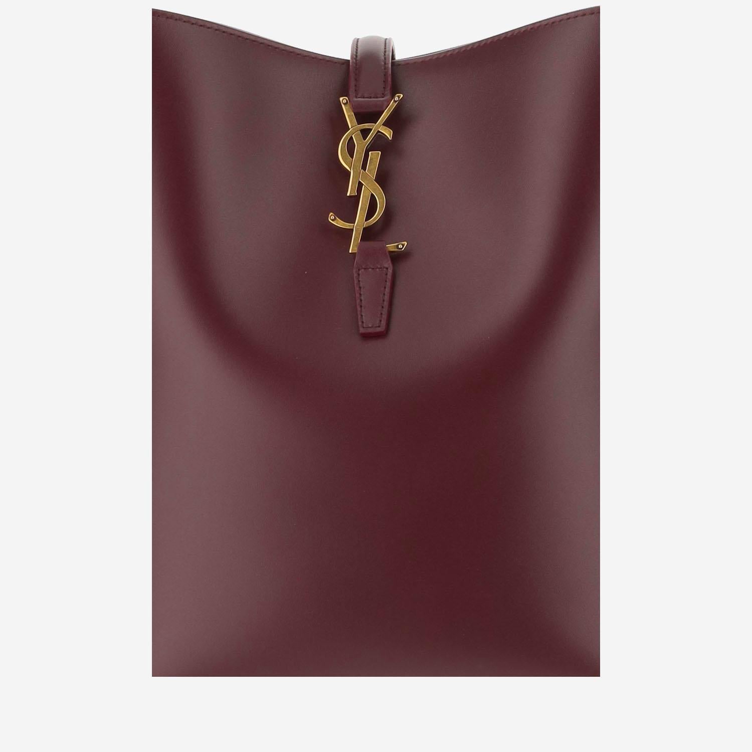 BORSA LE 37 IN PELLE LUCIDA 742828 2R20W6569 SAINT LAURENT 