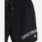 COSTUME DA BAGNO IN NYLON CON LOGO M4F31T FUSFWN0000 DOLCE & GABBANA 