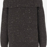 Cardigan in lana a coste 838107 V5LV02113 BOTTEGA VENETA 