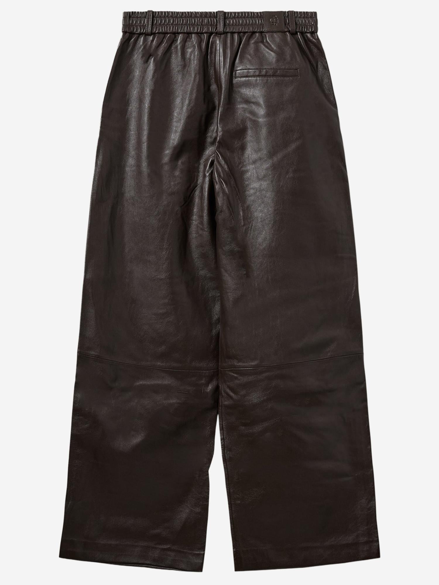 PANTALONI SOHO IN PELLE DI AGNELLO 22062 500 THE.GARMENT 