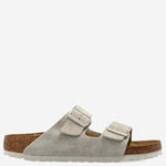 SANDALI ARIZONA IN SUEDE 1031645 OYSTER BIRKENSTOCK 