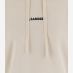 FELPA IN COTONE CON LOGO J40GU0123 J20010279 JIL SANDER 