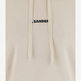 FELPA IN COTONE CON LOGO J40GU0123 J20010279 JIL SANDER 