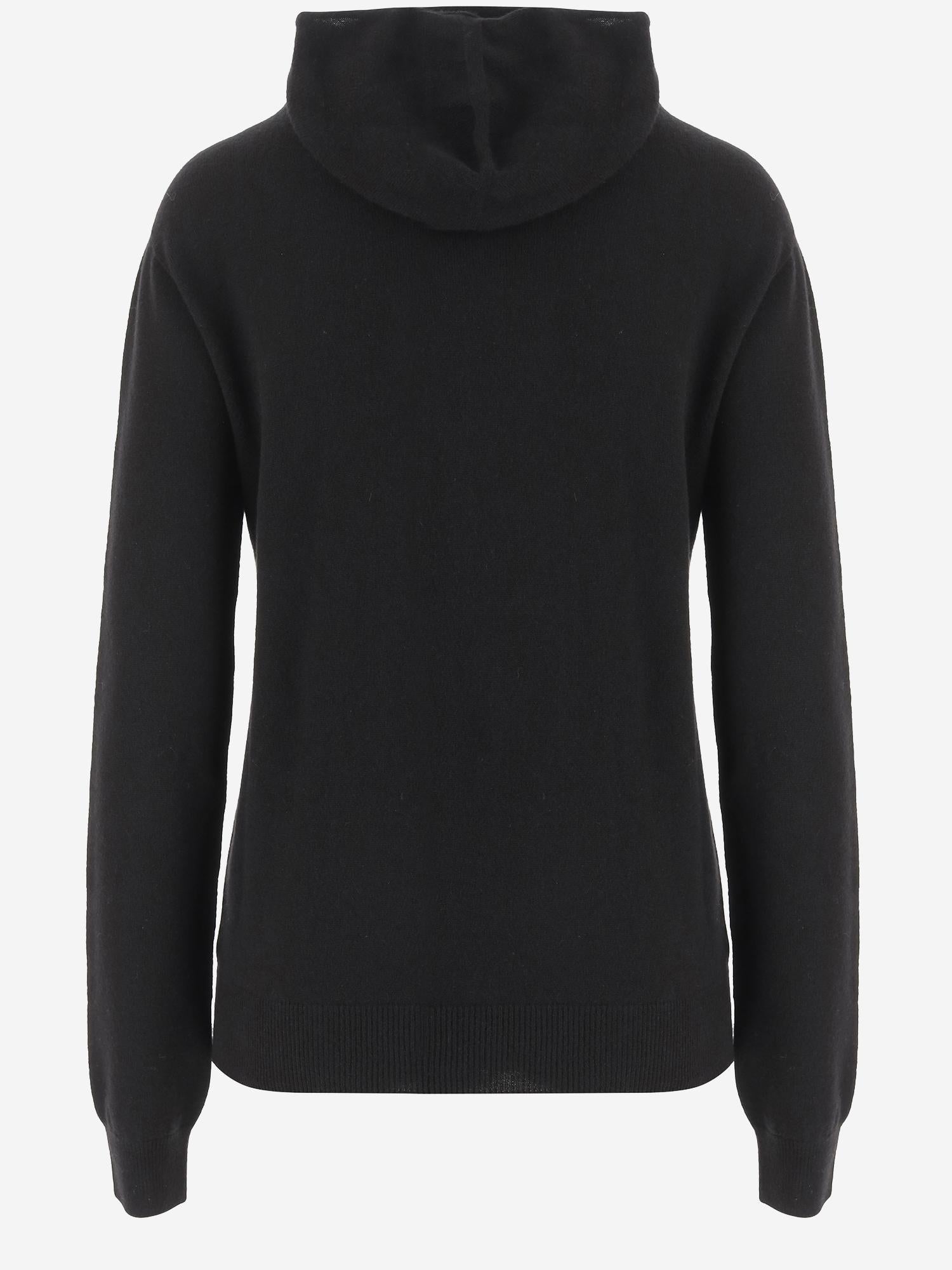 MAGLIA MISSA IN CASHMERE 10395Y556 BLK THE ROW 