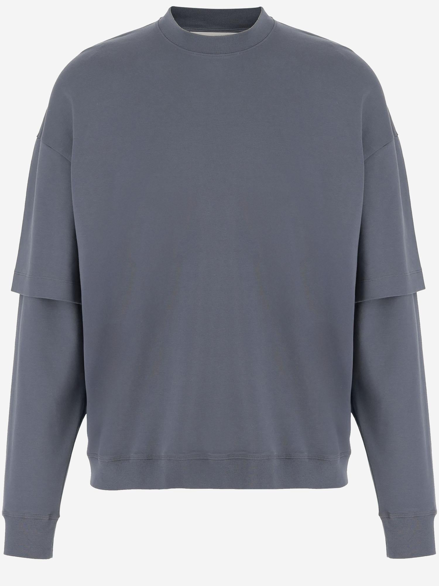 T-SHIRT A DOPPIA MANICA TROY MJE10 JER010077 DARKPARK 