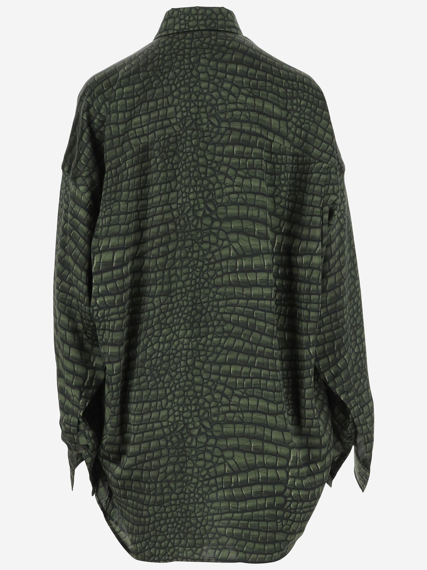 CAMICIA COCOON IN SETA 814121 TRLC73001 BALENCIAGA 