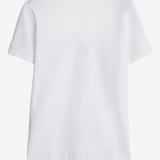 POLO IN COTONE CON LOGO 8126937 WHITE BURBERRY 