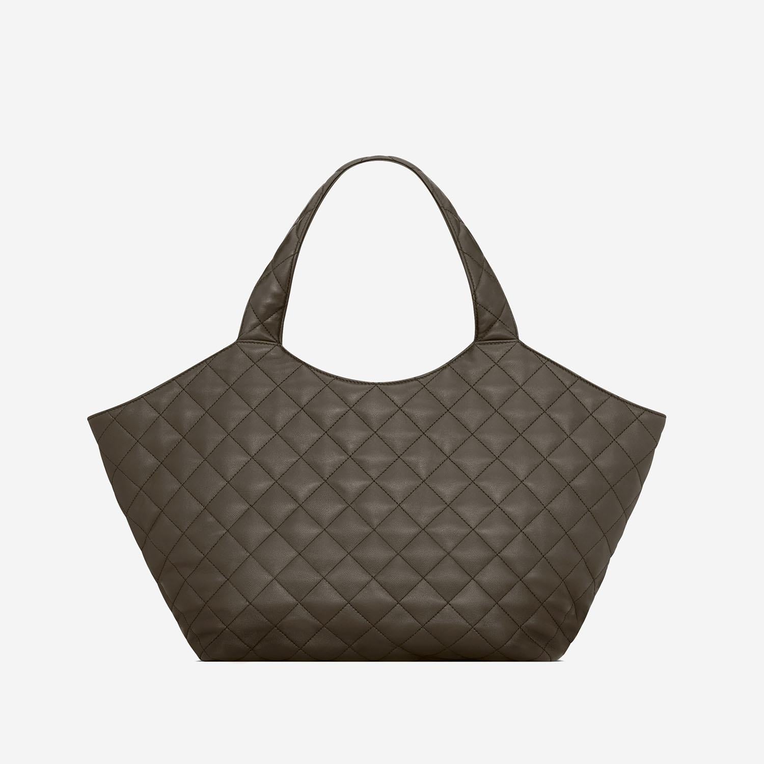 Borsa media ICARE in nappa trapuntata 871494 AAANG3212 SAINT LAURENT 
