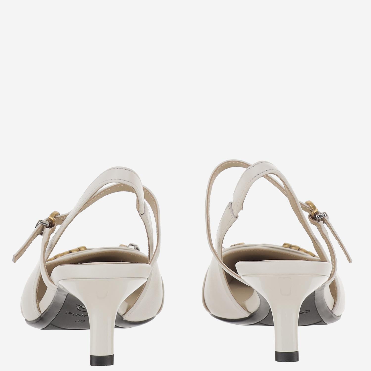 SLINGBACK IN PELLE<BR/><BR/> SD0489 P003Z12 PINKO 