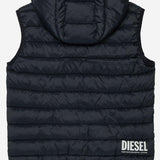 GILET IMBOTTITO CON LOGO J02696 KXBT0K900 DIESEL KIDS 