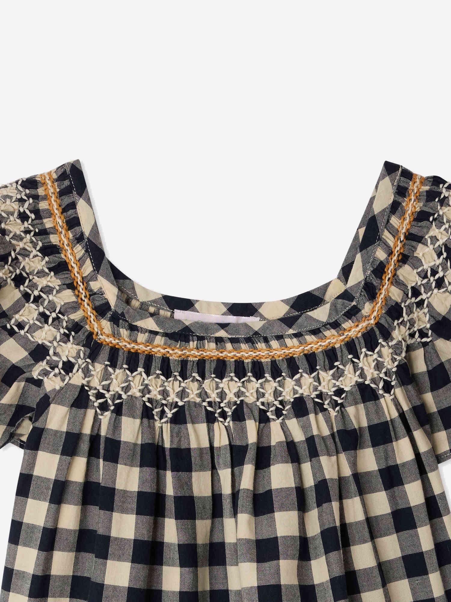 CAMICIA CARLIE IN COTONE S06GBLW00008 894 BONPOINT KIDS 