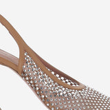 DÉCOLLETÉ DOLLY CRYSTAL DOLLYCRYSTALNETSLING 95LATTEWHITE AMINA MUADDI 