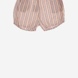 PANTALONI CORTI IN COTONE STRETCH A RIGHE 35618145 073 BABE & TESS KIDS 