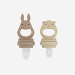 Ciuccio in silicone KS4279 BARK/SHELL KONGES SLOJD KIDS 