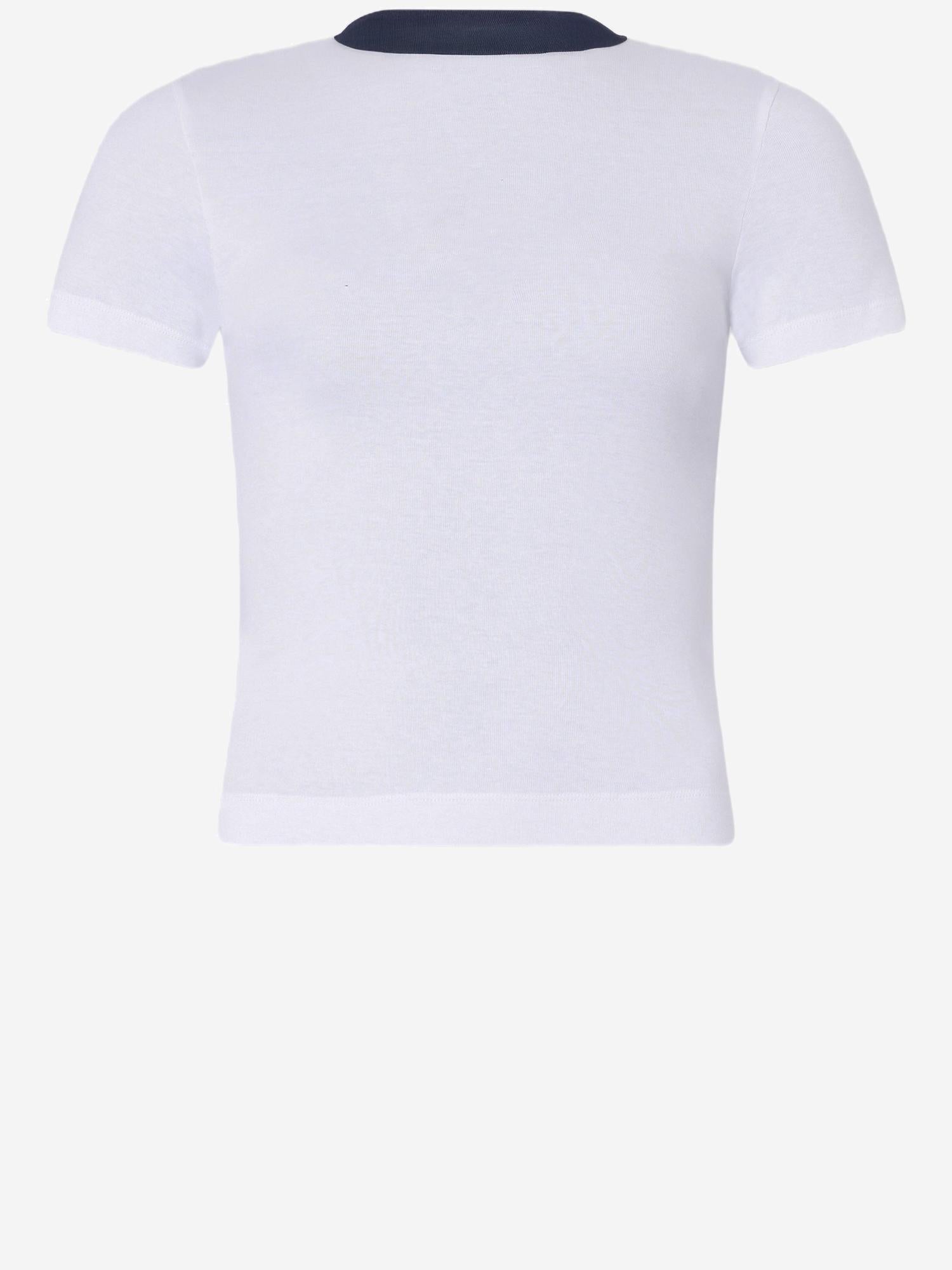 T-SHIRT IN COTONE CON LOGO JE2499994 001W PATOU 