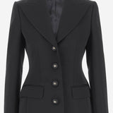 GIACCA DOLCE MONOPETTO IN LANA F27DCT FUBGENOOO DOLCE & GABBANA 