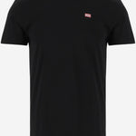 T-SHIRT IN COTONE CON LOGO A14819 0SKAF9XX DIESEL 