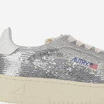 SNEAKERS DALLAS LOW 'SPARKLING' ADLWTI05 SILVERWHT AUTRY 
