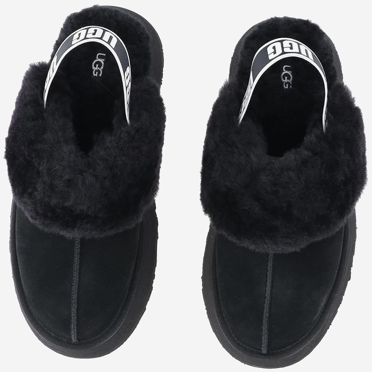 MULES IN PELLE SCAMOSCIATA 1113474 BLK UGG 