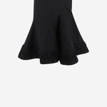 GONNA IN LANA CON ORLO ARRICCIATO 010822 3122900 DRIES VAN NOTEN 