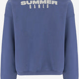 FELPA IN COTONE CON LOGO SG2520101 TRUENAVY SUMMER GAMES 