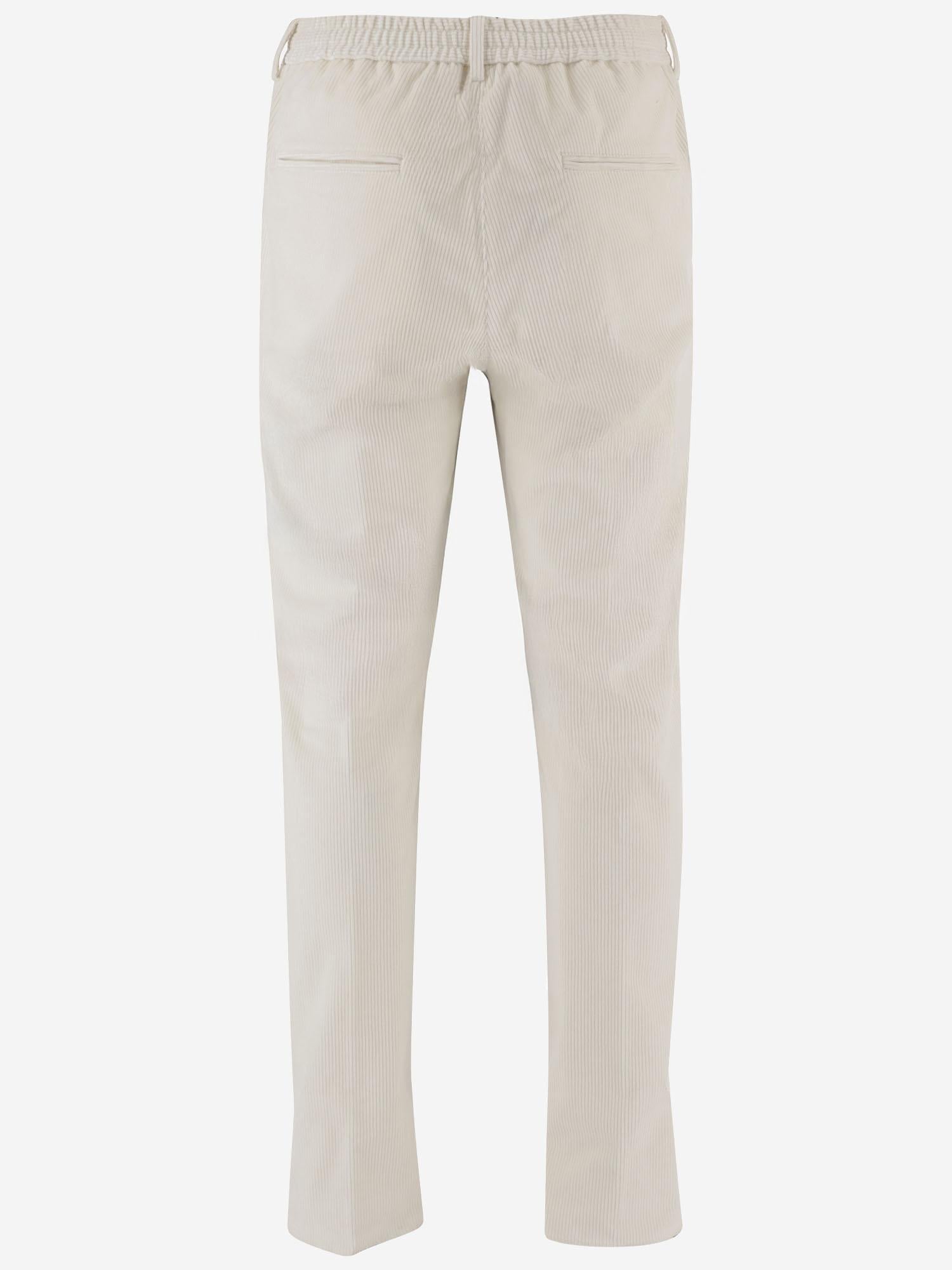 PANTALONI IN VELLUTO DI COTONE STRETCH PNEWMAN 300009X1108 TAGLIATORE 