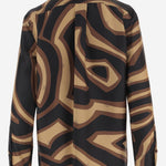 CAMICIA IN SETA CON STAMPA LABIRINTO 5URJ09 5U741049 EMILIO PUCCI 