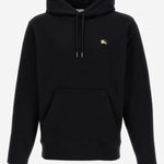 FELPA IN COTONE CON LOGO 8112807 BLACK BURBERRY 