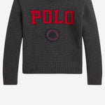 MAGLIA IN COTONE CON LOGO 313978878 001 POLO RALPH LAUREN KIDS 