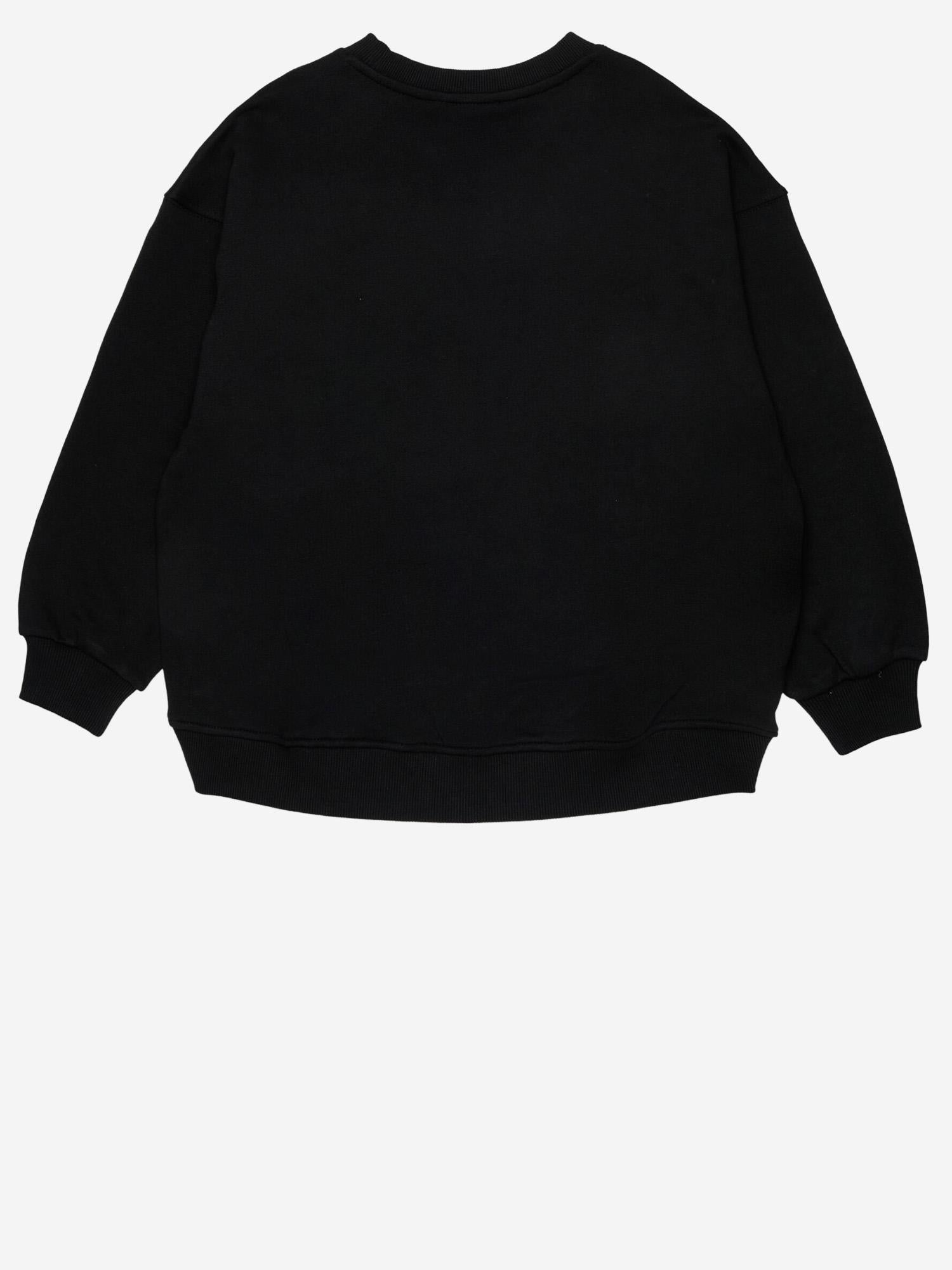 FELPA IN COTONE CON LOGO J02621 0GEADK900 DIESEL KIDS 