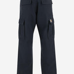 PANTALONI CARGO IN COTONE CON LOGO I032467 J002 CARHARTT WIP 