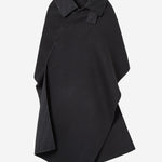 CAPPA FF IN LANA E SETA CON BOTTONI IN MADREPERLA FF6144 A5HDF1FL8 FENDI 