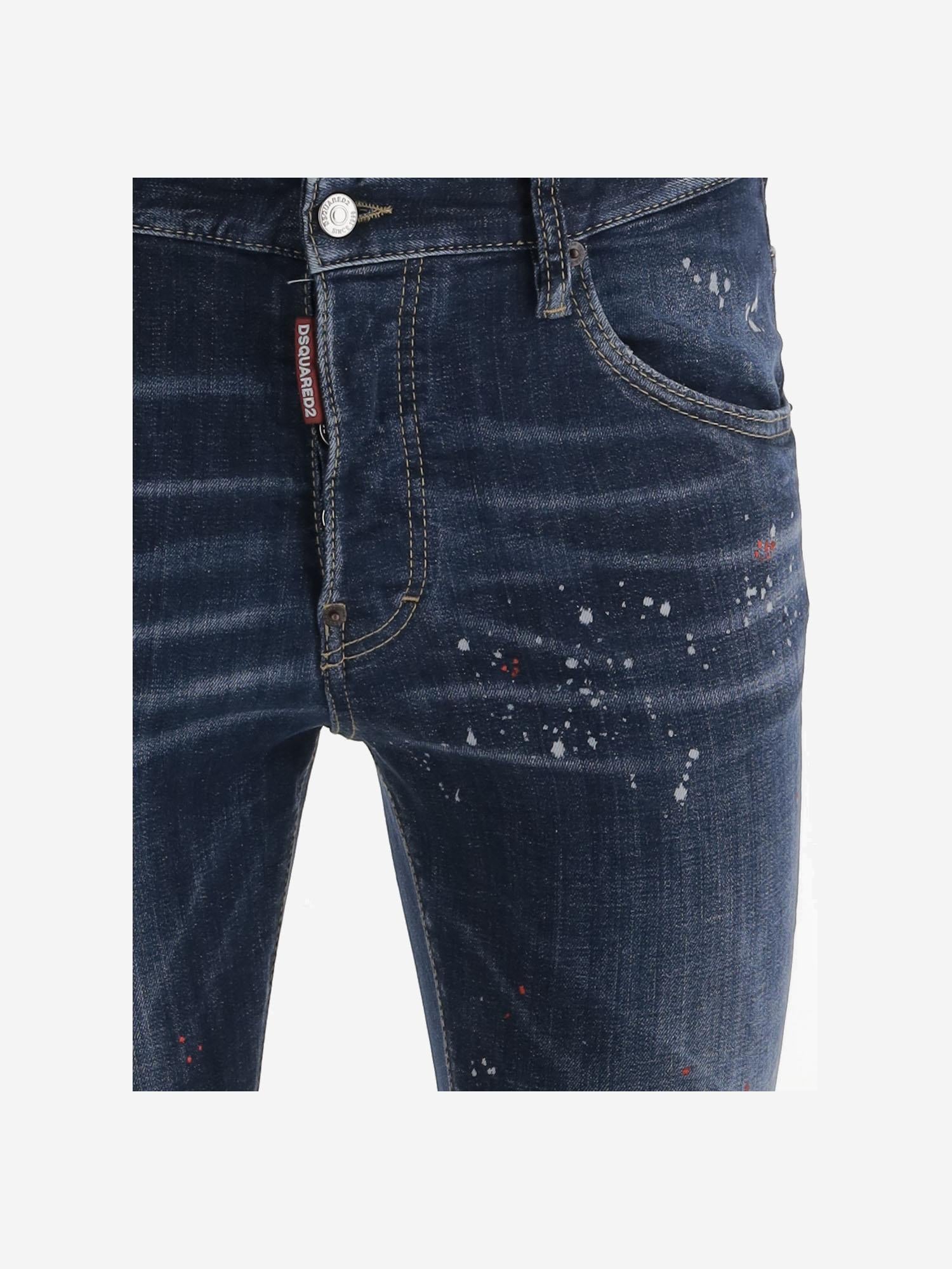 JEANS IN COTONE STRETCH S74LB1734 S30664470 DSQUARED2 