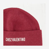 BEANIE IN COTONE E LANA CON LOGO 7Y2HB02R FZL1R0 VALENTINO GARAVANI 