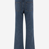 JEANS BOOTCUT IN COTONE STRETCH 8110741 MID BLUE BURBERRY 