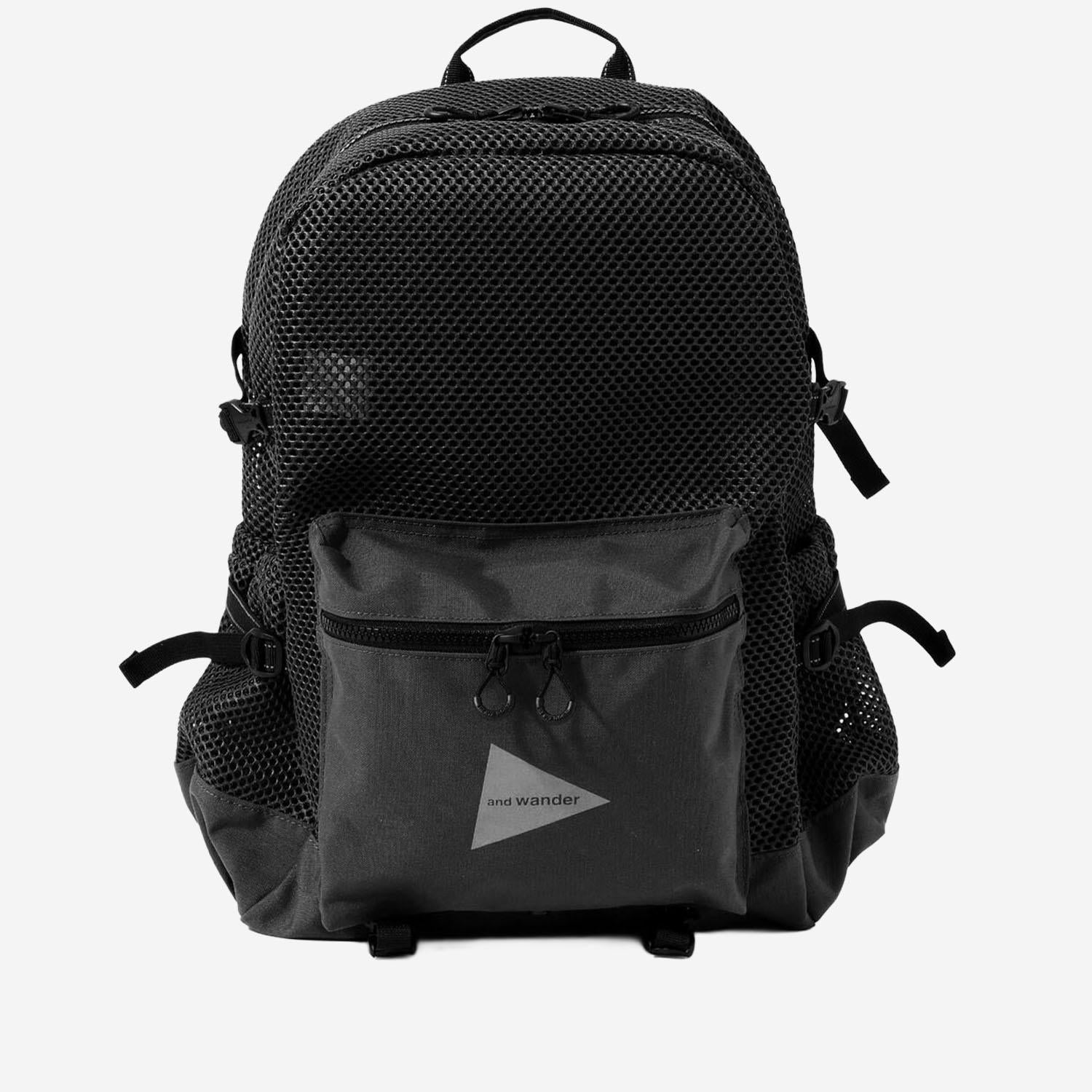 ZAINO IN NYLON CON STRUTTURA IN RETE 5745985227 010 AND WANDER 