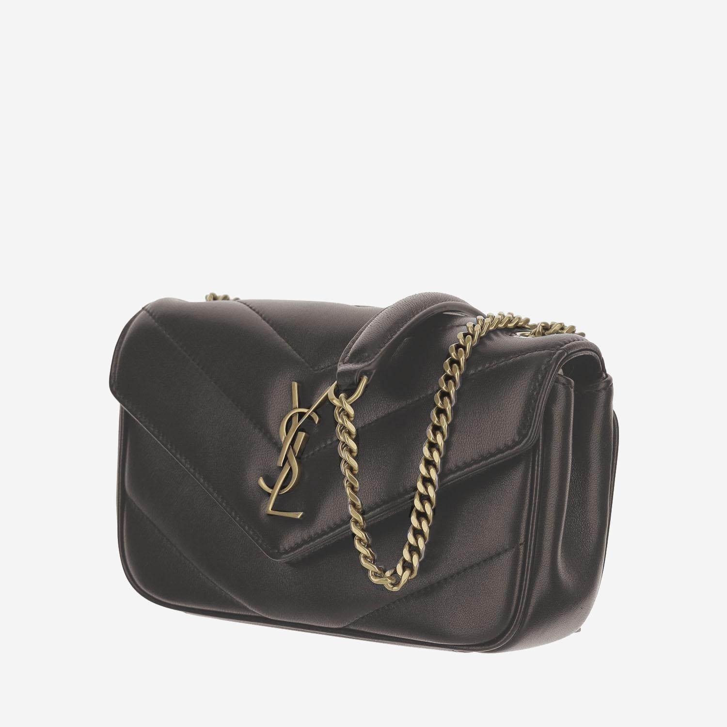 Borsa loulou mini in pelle 821749 AAEAX1997 SAINT LAURENT 